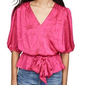 NWT Joie Macie top in Fuschia